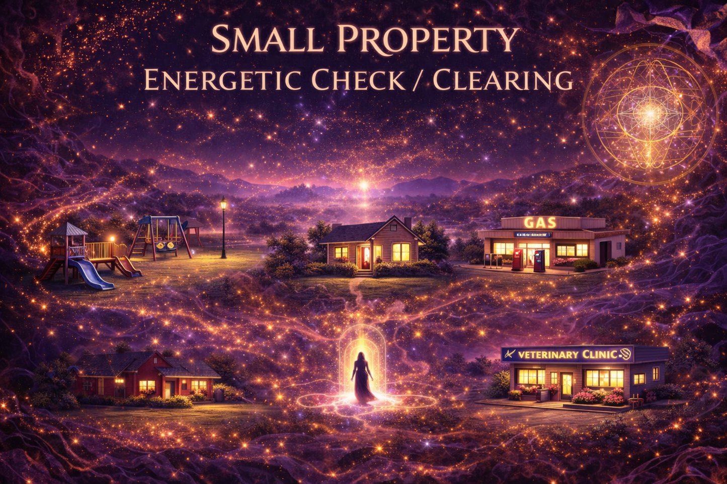 Large or Small Energetic Property Check / Clearing