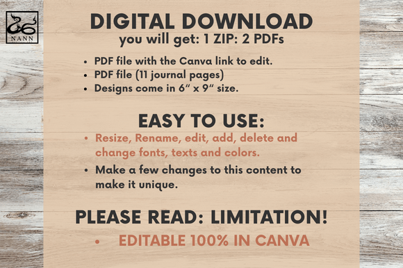 Coffee and Prayer Time Journal Editable and Printable