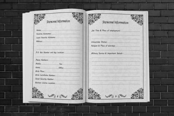 OMG I'm Dead End of Life Final Wishes Planner Editable & Printable PDF