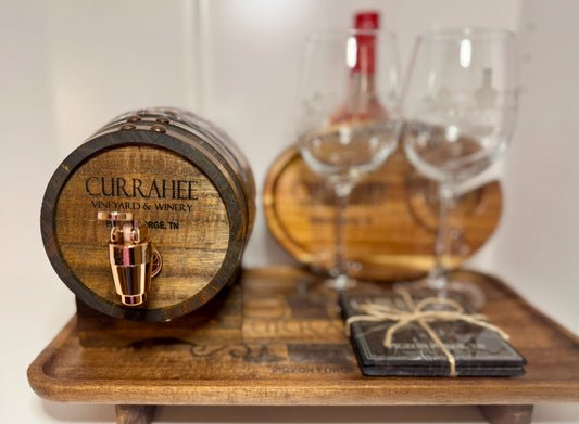 Company Logo Wine Whiskey Barrel or/and Gift Set