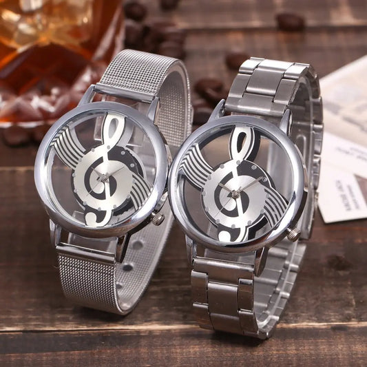 Hollow Music Note Watch