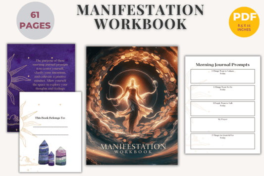 Manifestation Magic Workbook Printable Digital Download