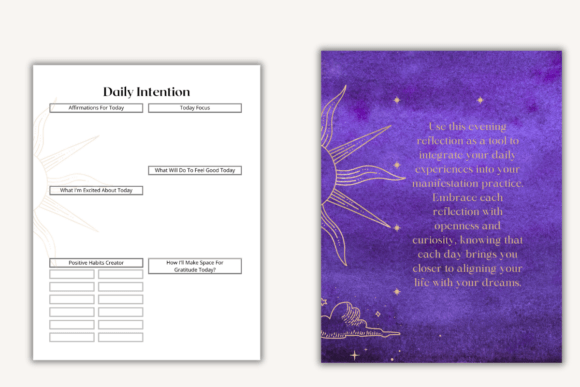 Manifestation Magic Workbook Printable Digital Download