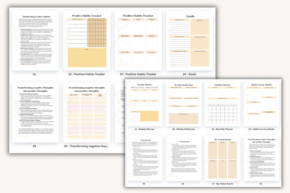 Manifestation Magic Workbook Printable Digital Download