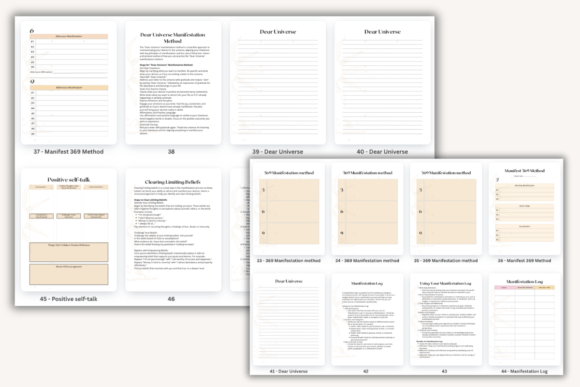 Manifestation Magic Workbook Printable Digital Download