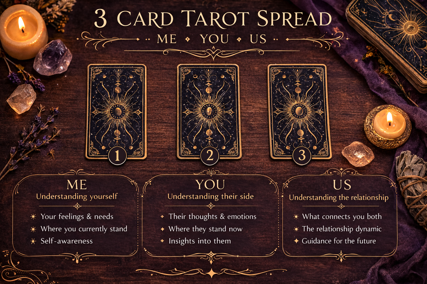 Mystical 3 Card Tarot Readings