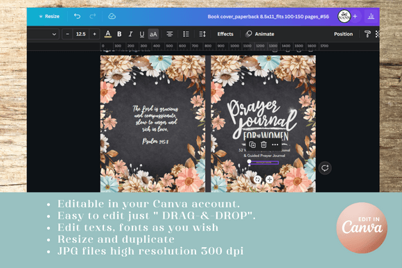 Prayer Journal for Women for Amazon KDP