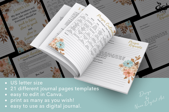 Prayer Journal for Women for Amazon KDP