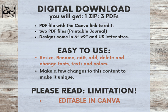 Prayer & Devotional Journal Inspiring Women of the Bible Editable & Printable Download