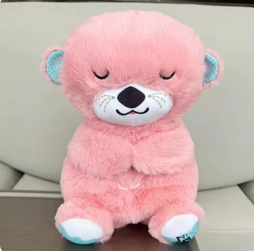 Plush Breathing Bear / Animal Toy with Music and Light