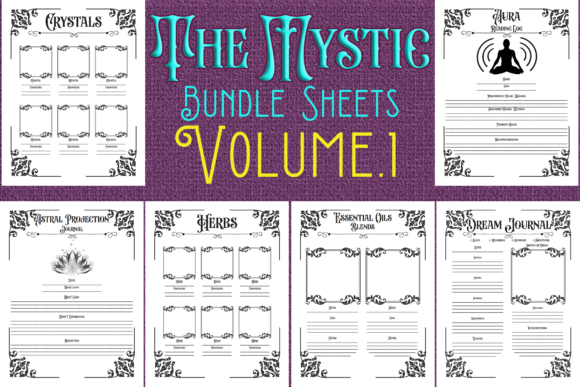 The Mystic Bundle Vol 1 Printable Digital Download