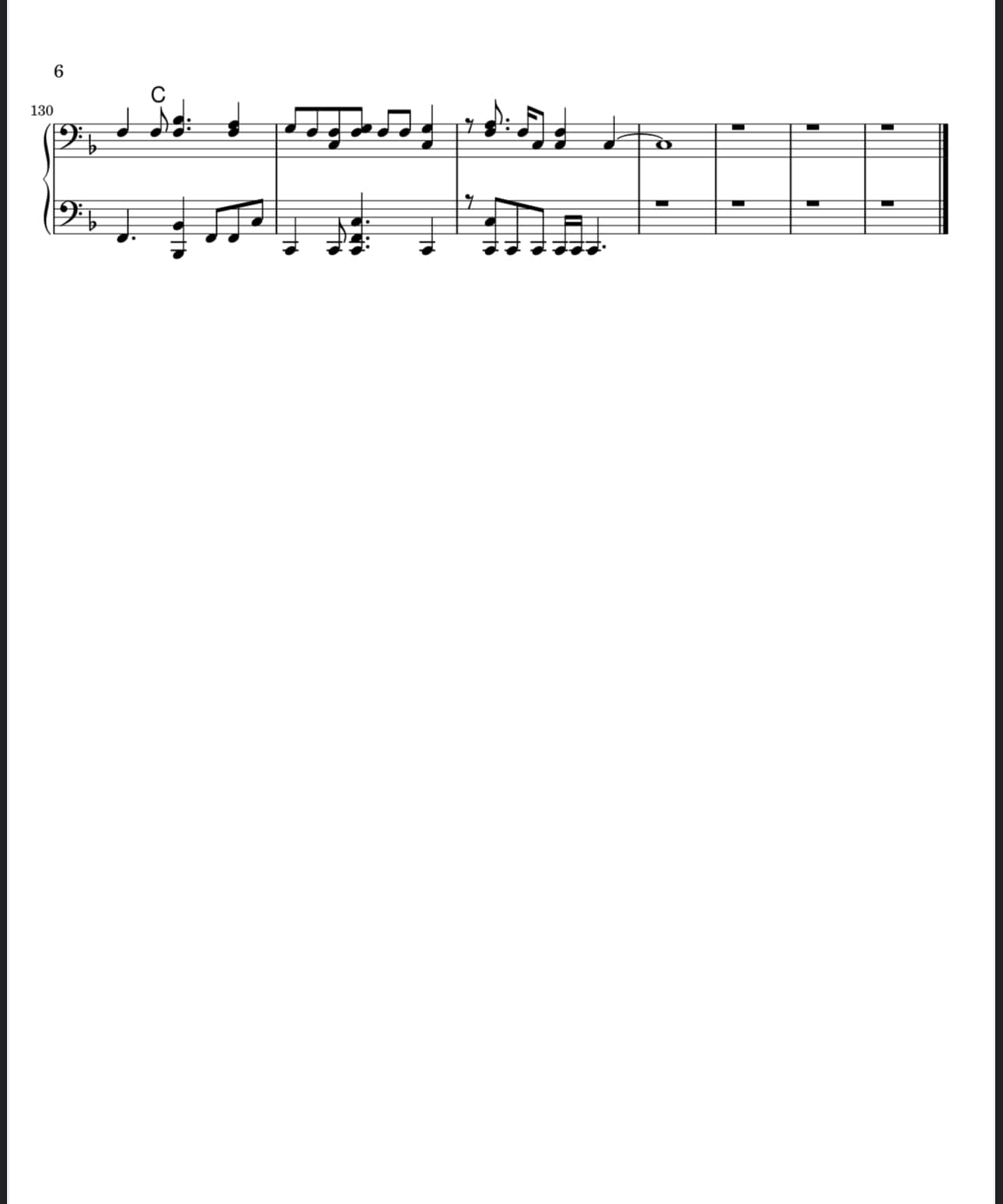 Audio Transcription for Sheet Music