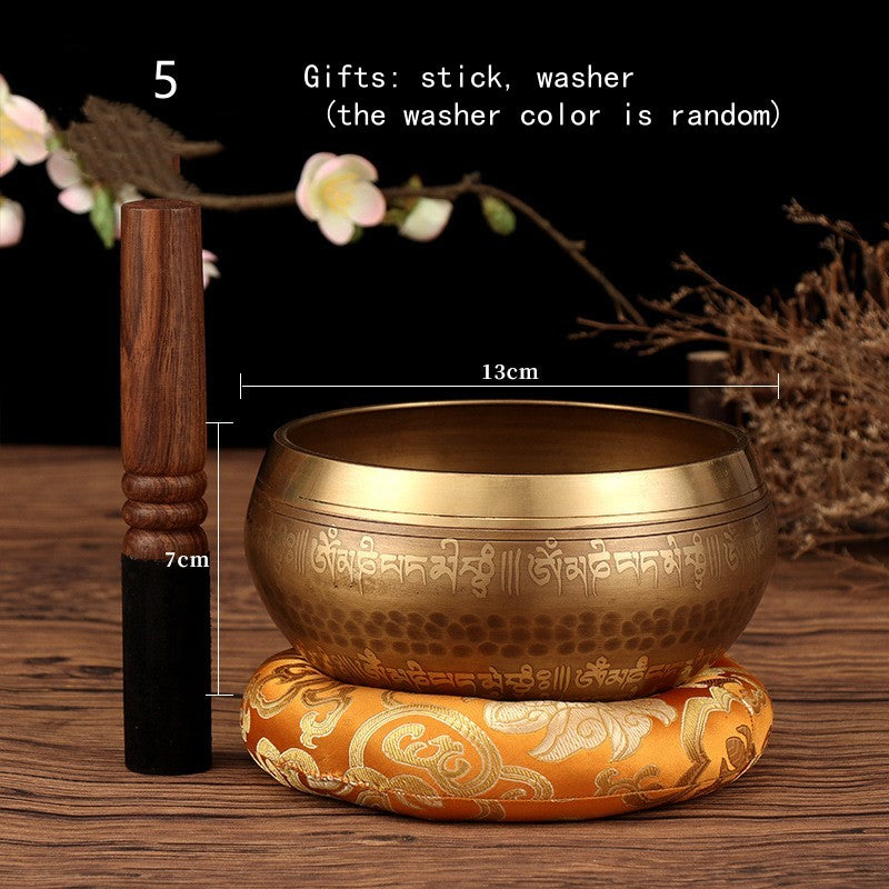 Tibetan Nepal Handmade Singing Bowl
