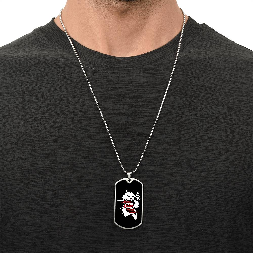 Aaron Coker Band Men's Dog Tag