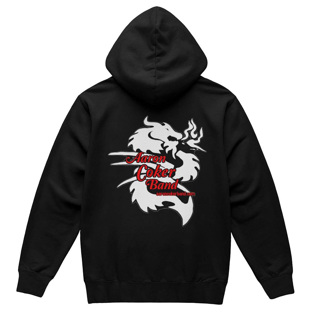 Aaron Coker Band White Dragon Men's Pullover Fleece Hoodie