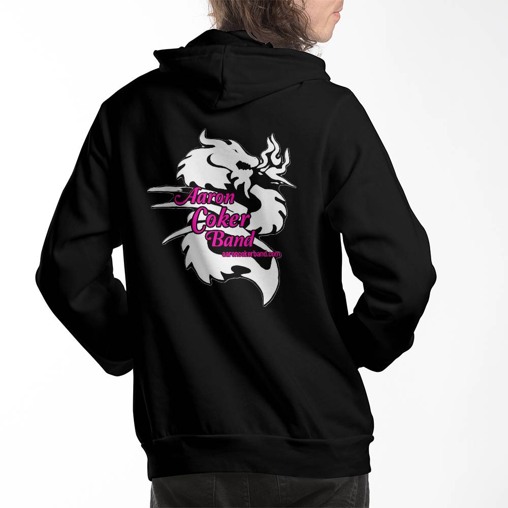 Aaron Coker Band White Dragon Women's Pullover Fleece Hoodie