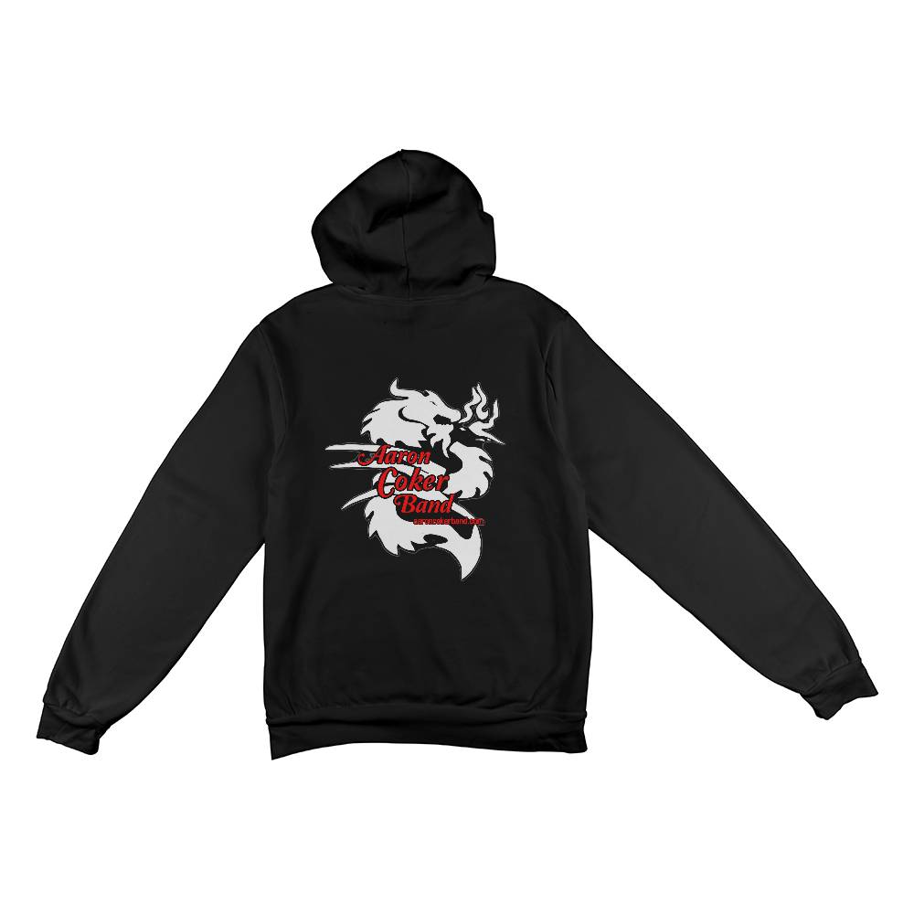 Aaron Coker Band White Dragon Men's Pullover Fleece Hoodie