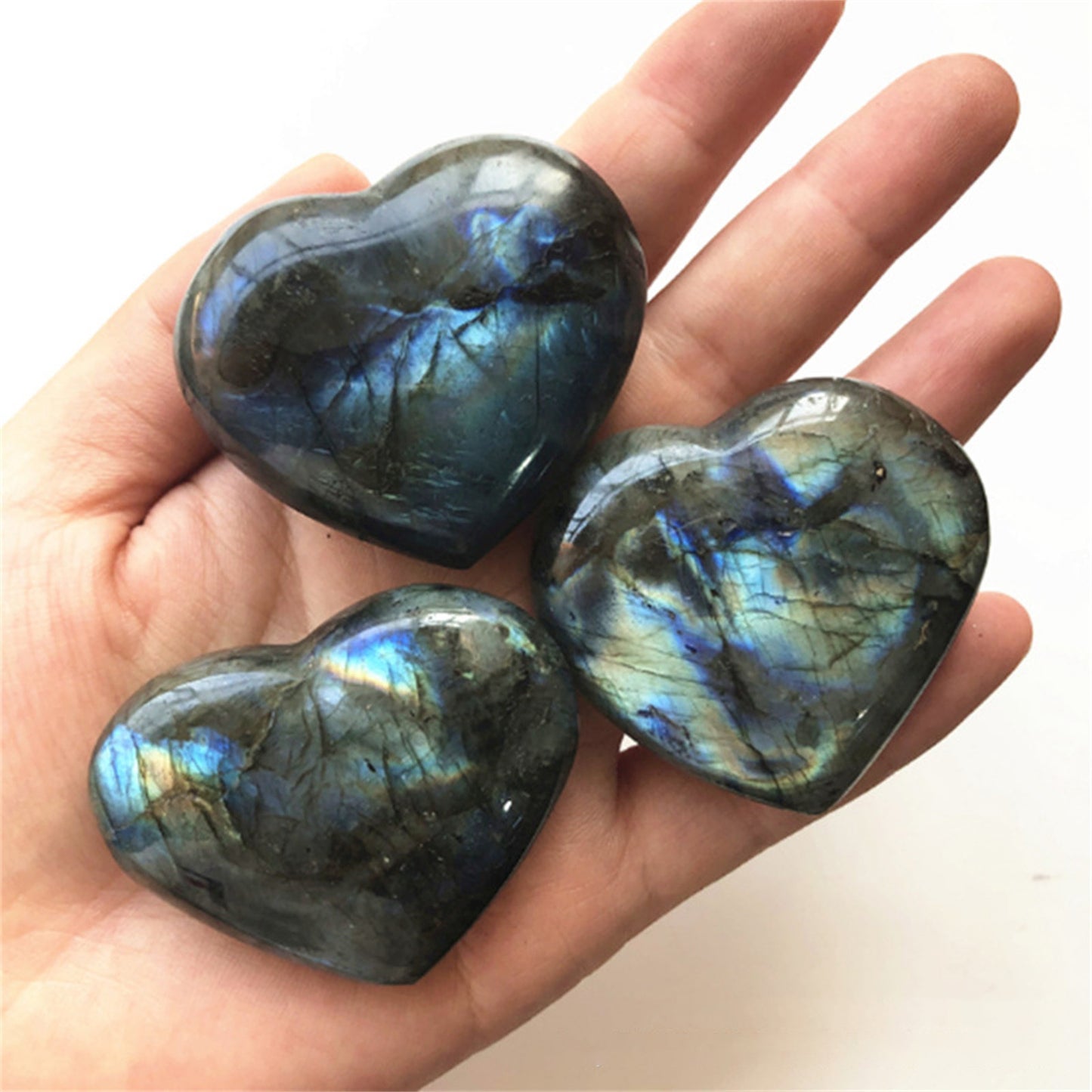 Labradorite Palm Healing Stone