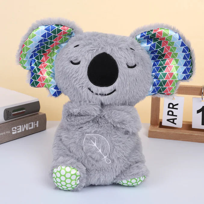 Plush Breathing Bear / Animal Toy with Music and Light