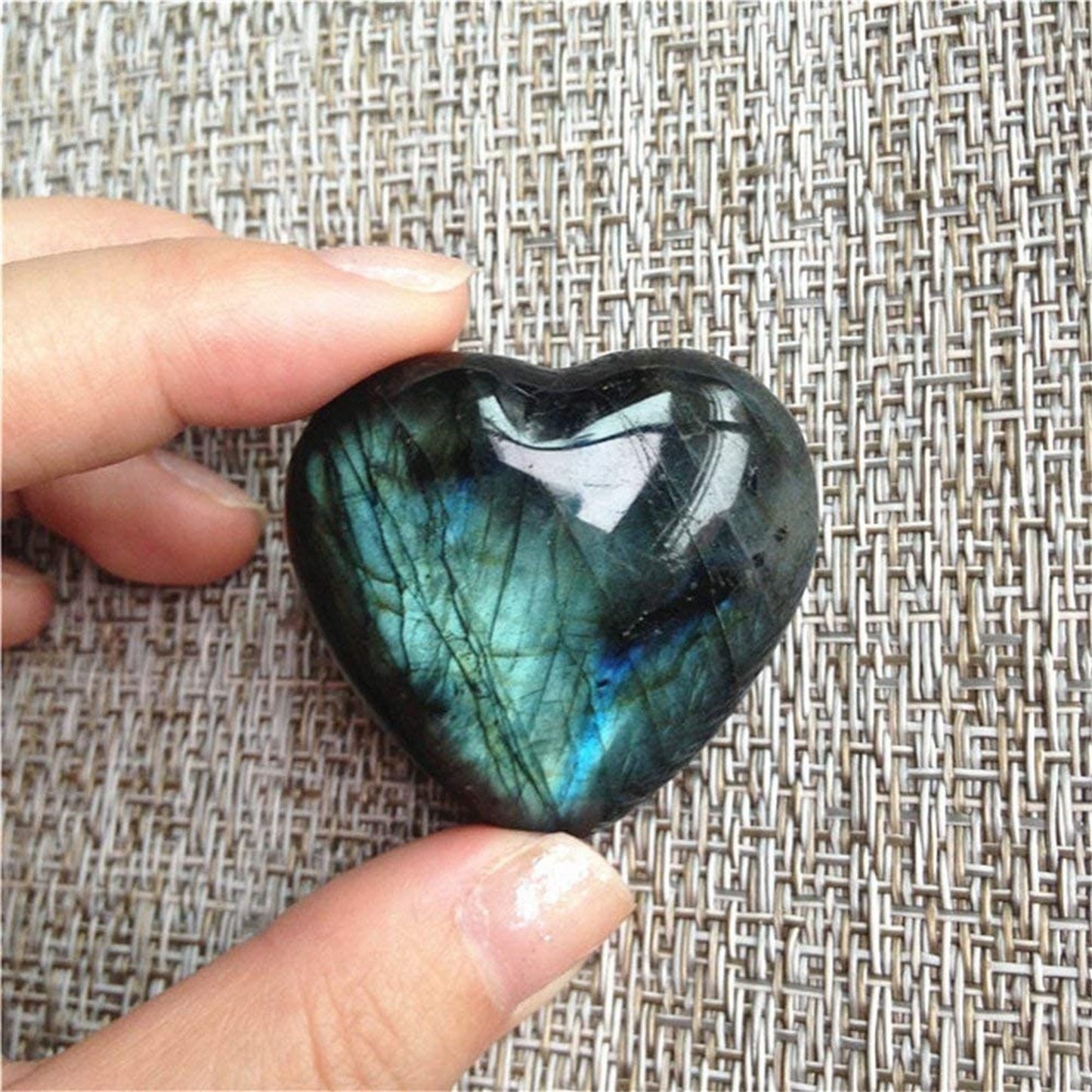 Labradorite Palm Healing Stone