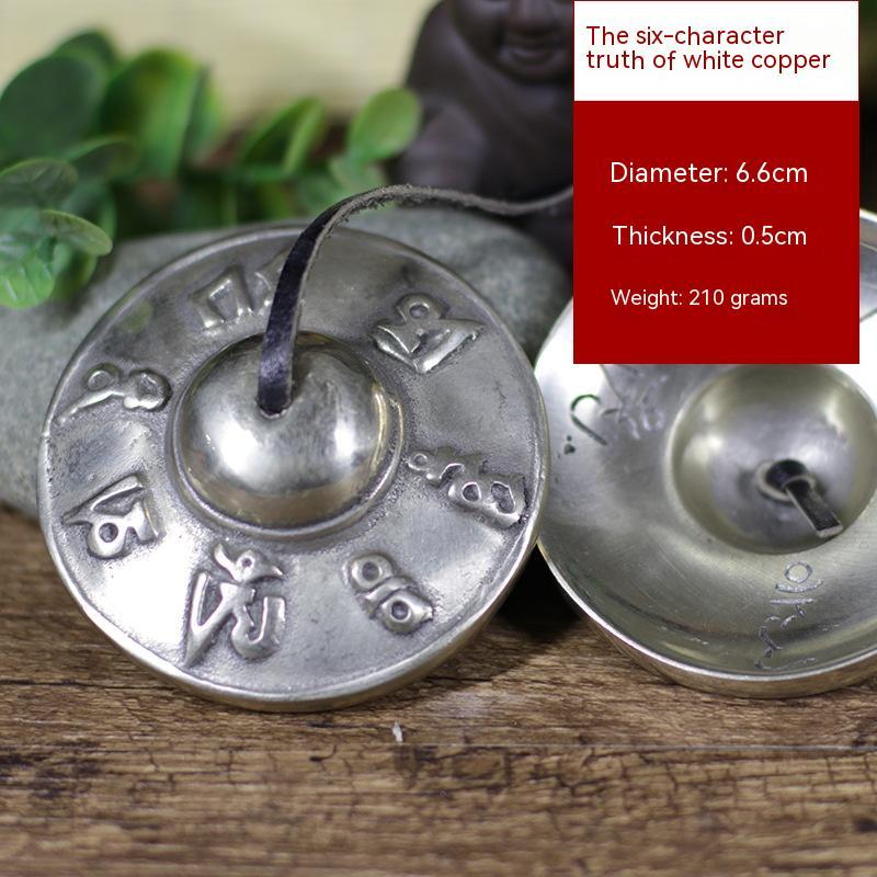 Nepal Tibetan Pure Copper Tingsha Bells Handmade Cymbals
