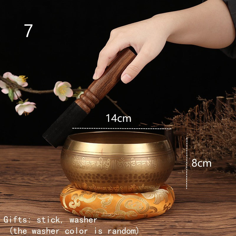 Tibetan Nepal Handmade Singing Bowl