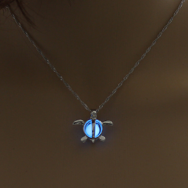 Moon Glowing Stone Necklace