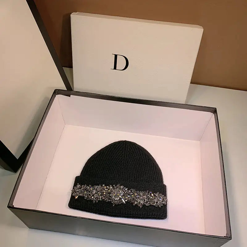 Rhinestone Beanie