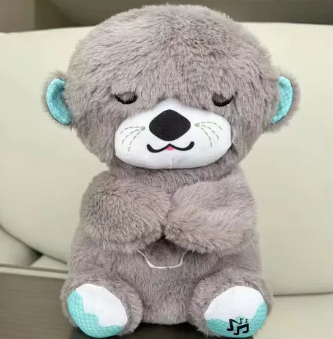 Plush Breathing Bear / Animal Toy with Music and Light