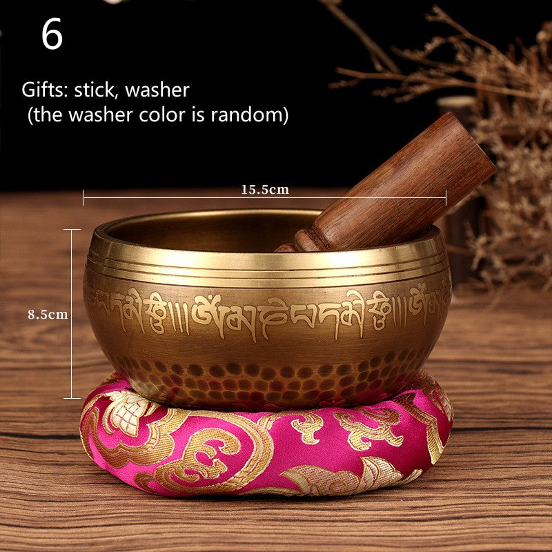 Tibetan Nepal Handmade Singing Bowl