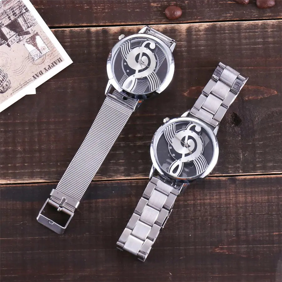 Hollow Music Note Watch