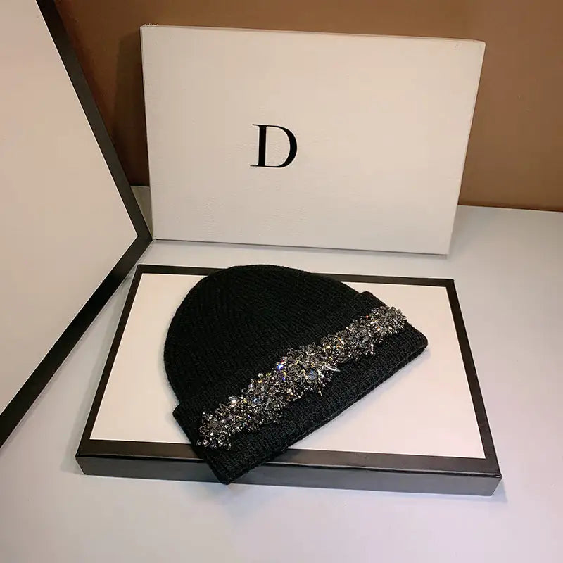 Rhinestone Beanie