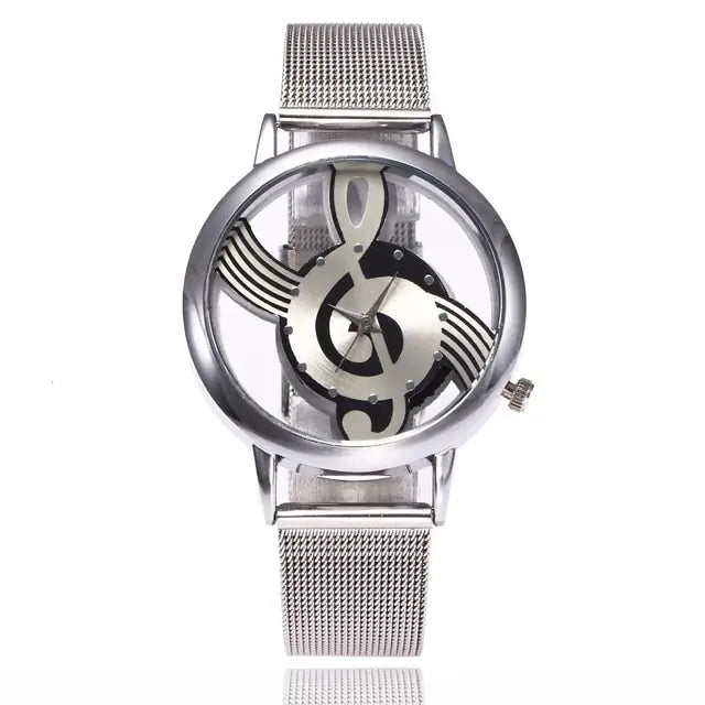 Hollow Music Note Watch