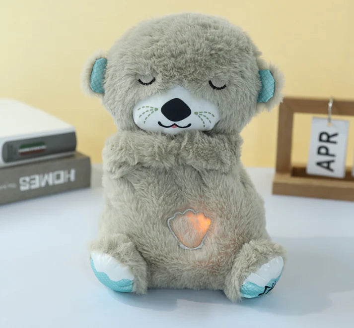 Plush Breathing Bear / Animal Toy with Music and Light